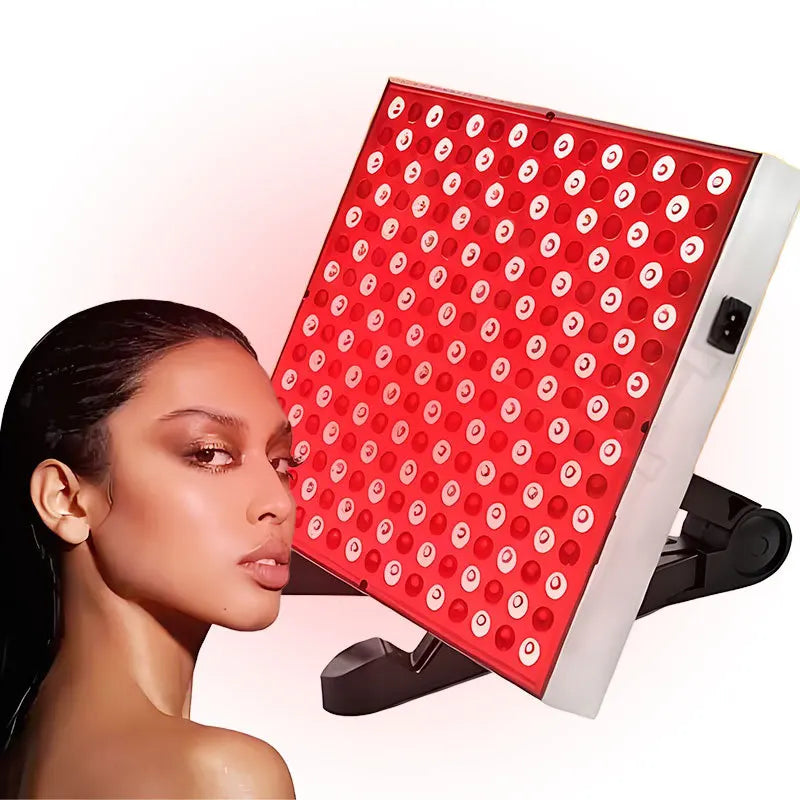 LED Red Light Therapy Panel Lamp for Facial Anti Aging Skin Care Beauty 225 LED Light Body Pain Relief Physical Therapy Tools